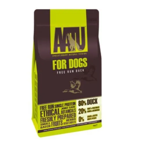 AATU Grain Free Adult Dry Dog Food with 80/20 Free Run Duck 10kg