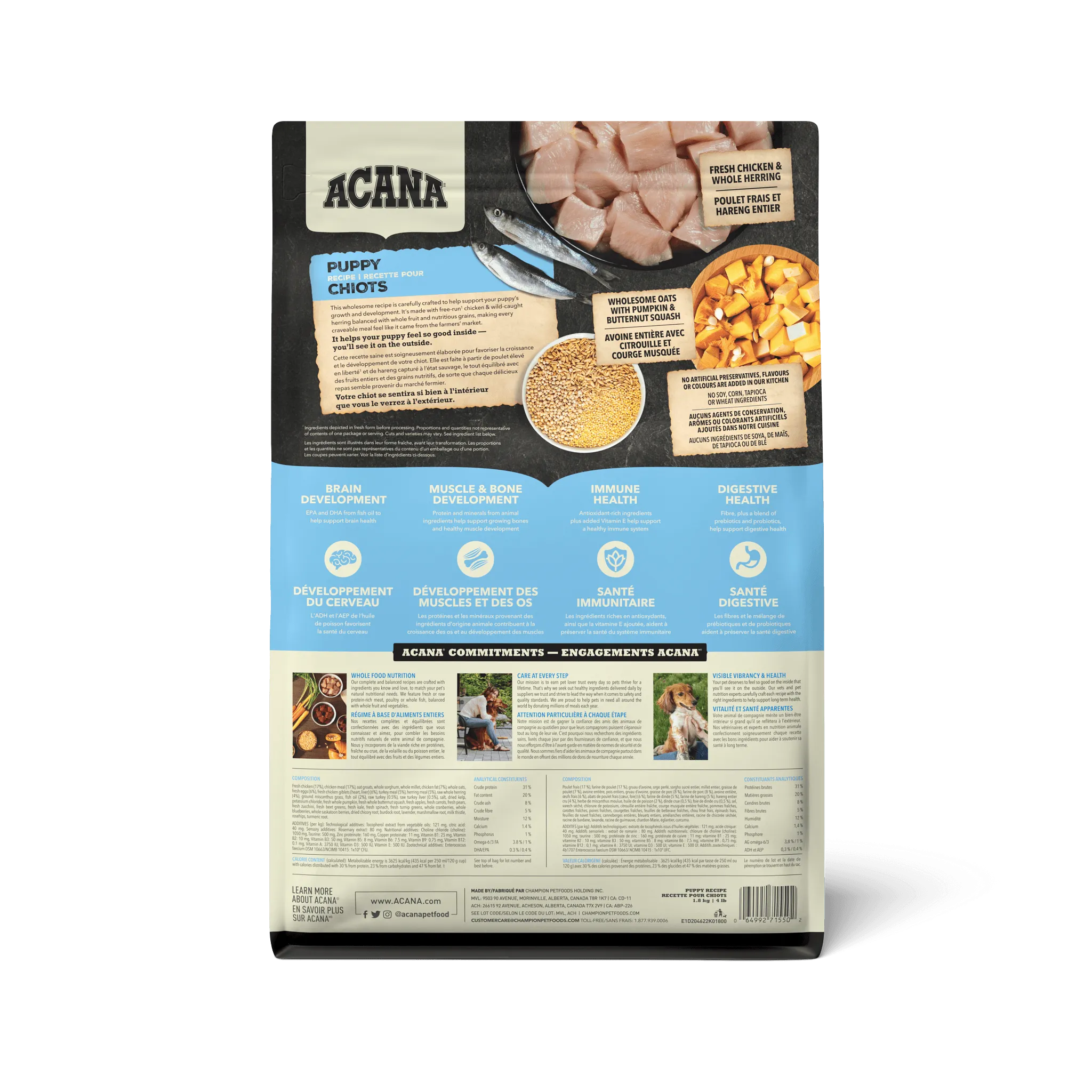 Acana Healthy Grains Puppy Recipe