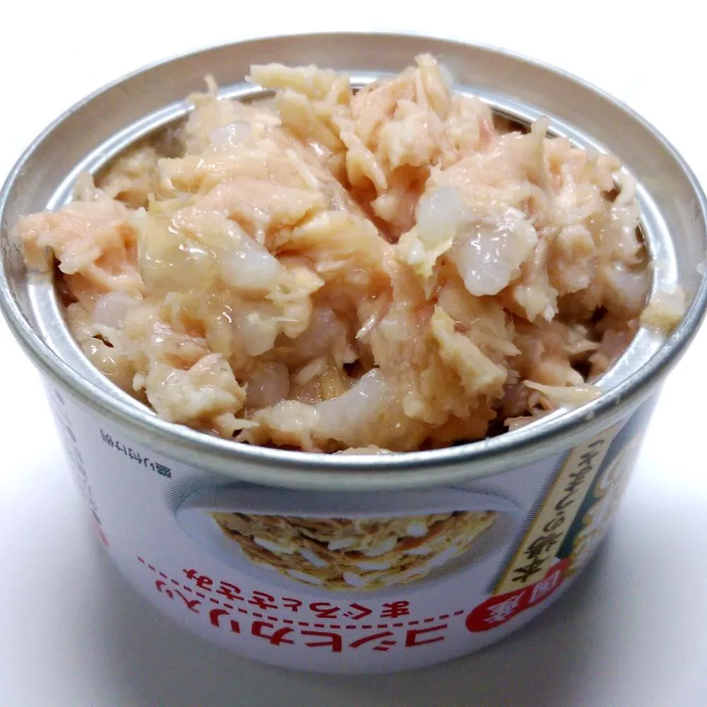 Aixia Yaizu No Maguro Tuna & Chicken with Salmon Canned Cat Food 70g