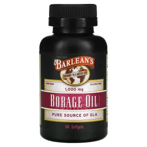 Barlean's, Borage Oil, 60 Softgels