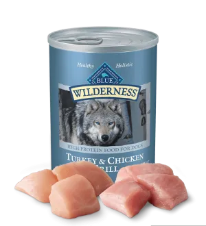 Blue Buffalo Wilderness Grain Free Turkey & Chicken Wet Dog Food