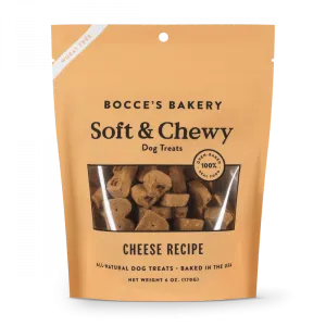 Bocce's Bakery Soft & Chewy Cheese Recipe Dog Treats