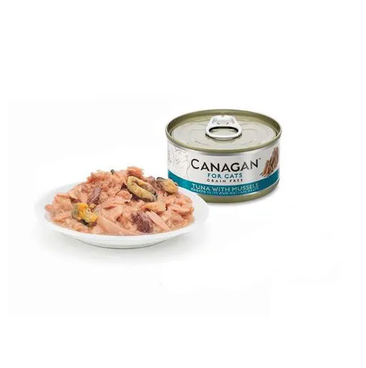 Canagan Grain Free Tuna with Mussels Cat Food Mini Tin