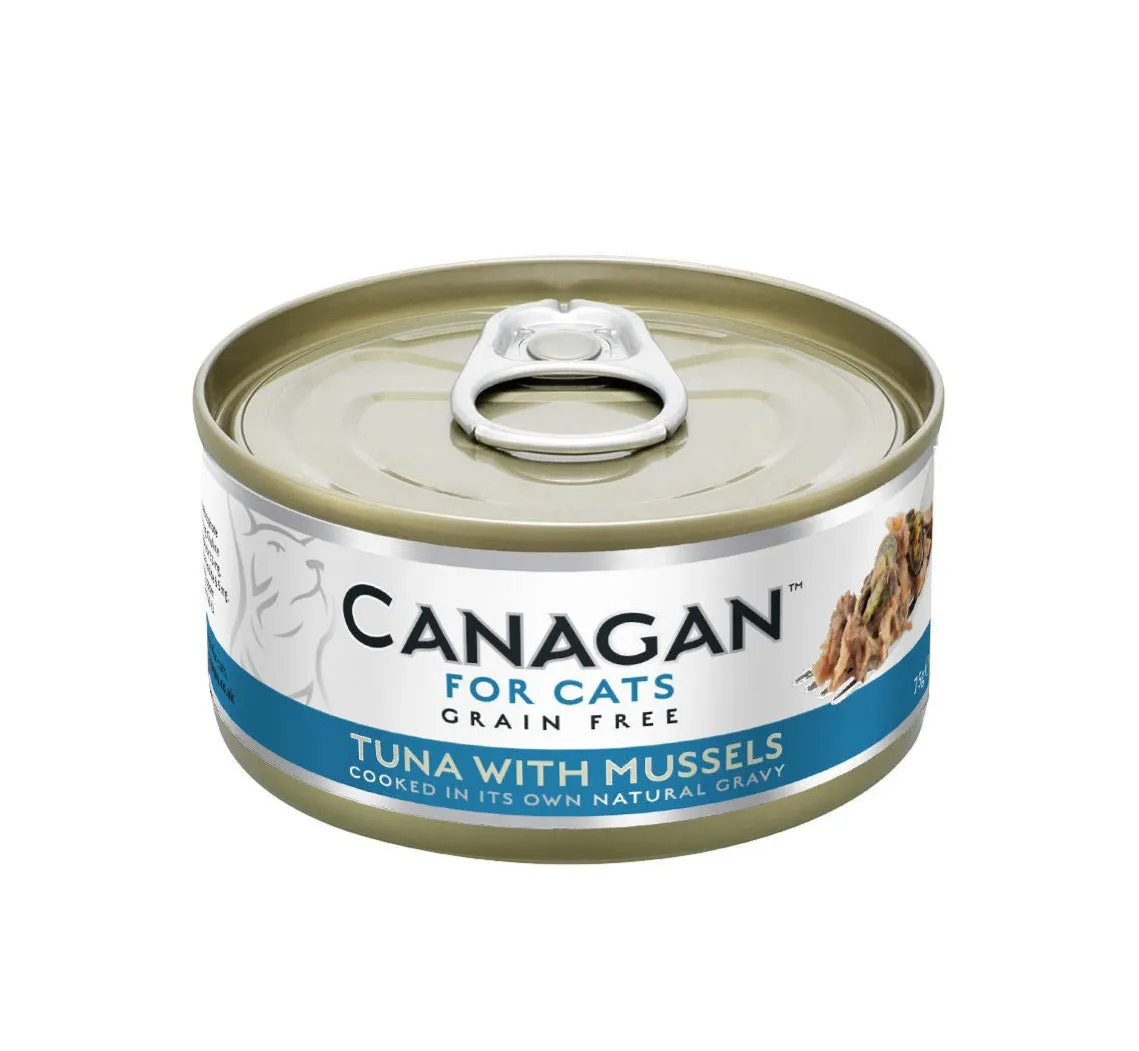 Canagan Grain Free Tuna with Mussels Cat Food Mini Tin