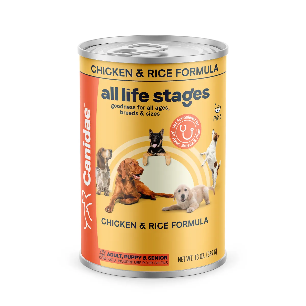 Canidae All Life Stages Wet Dog Food, Chicken and Rice, 13oz