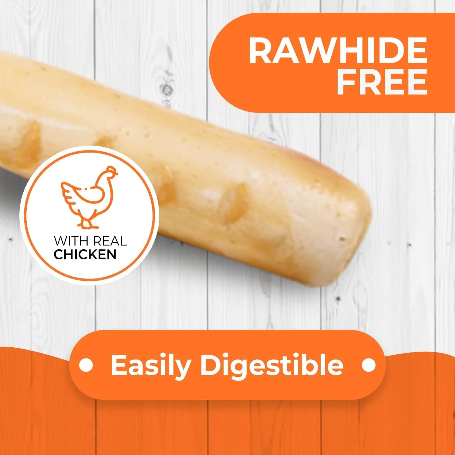 Canine Naturals Hide Free Chicken Rolls Dog Chew