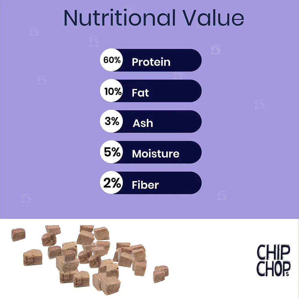 Chip Chops Freeze Dried Chicken Liver Dog Treat