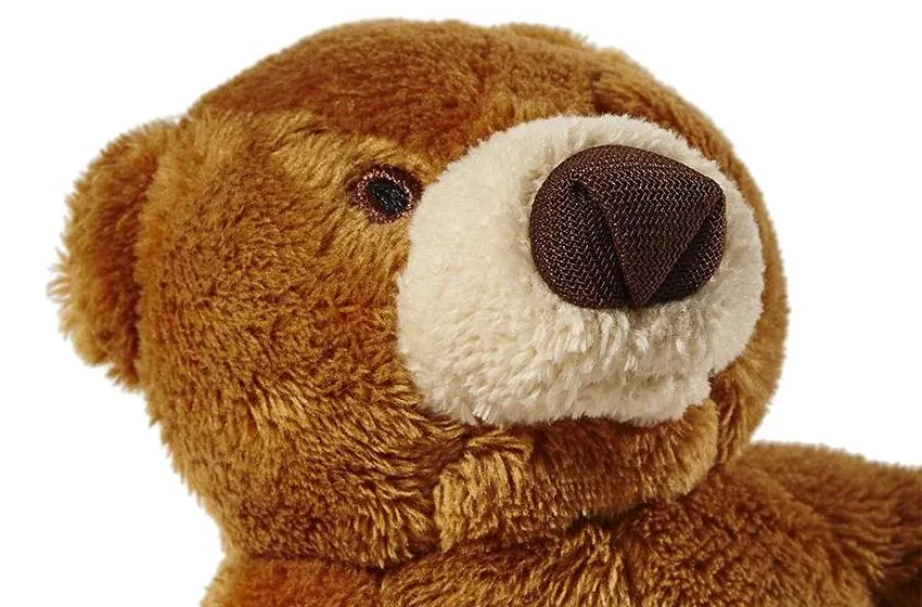 Cubby Bear Plush Squeaky Dog Toy