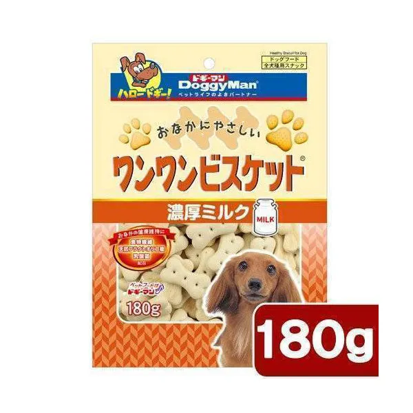 DoggyMan Healthy Milk Biscuit 180g