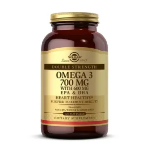 Double Strength Omega-3 120 SoftGels By Solgar