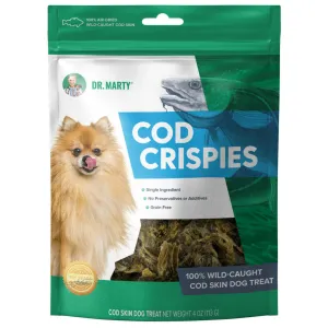 Dr Marty Cod Crispies Freeze Dried Cod Skin Dog Treats