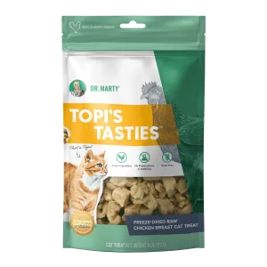 DR. MARTY Topi’s Tasties Freeze-Dried Raw Chicken Breast Cat Treats