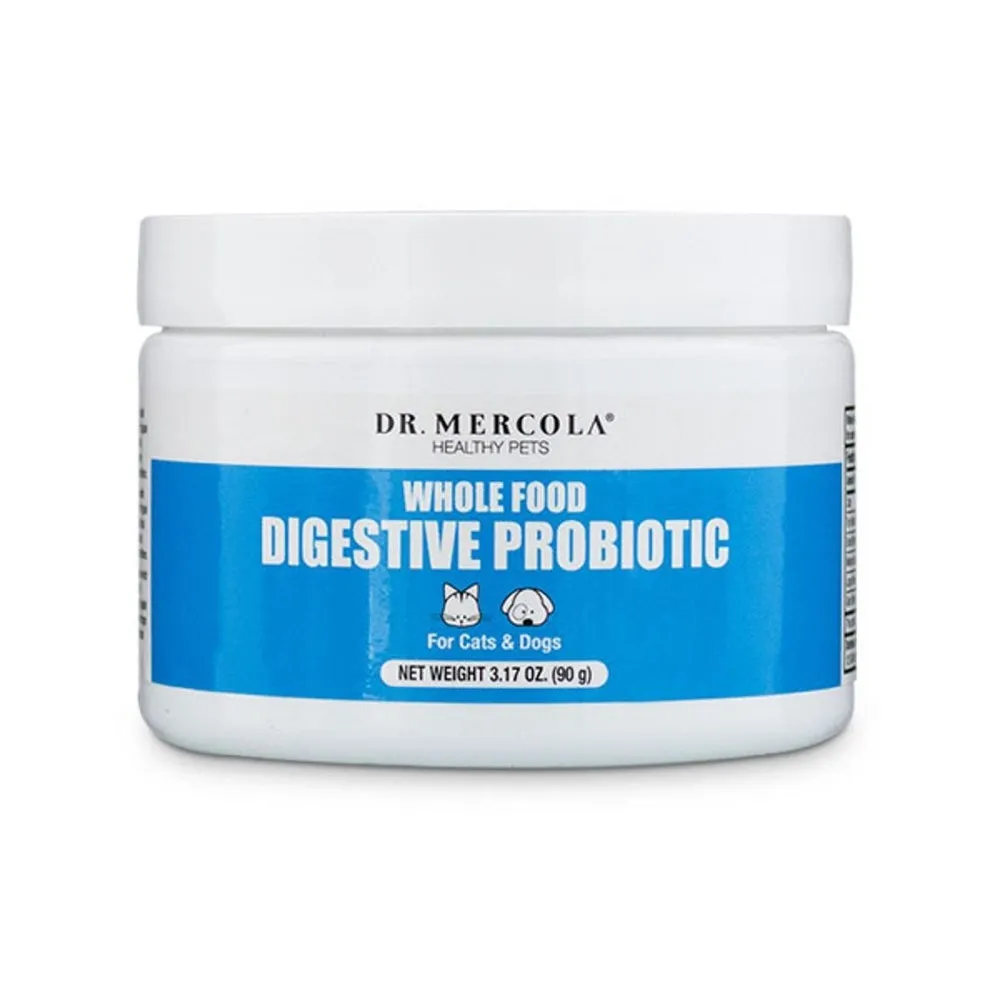 Dr. Mercola Whole Food Digestive Probiotic Pet Supplement 3.59oz