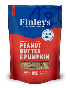 Finley's Peanut Butter Pumpkin Crunchy Biscuits