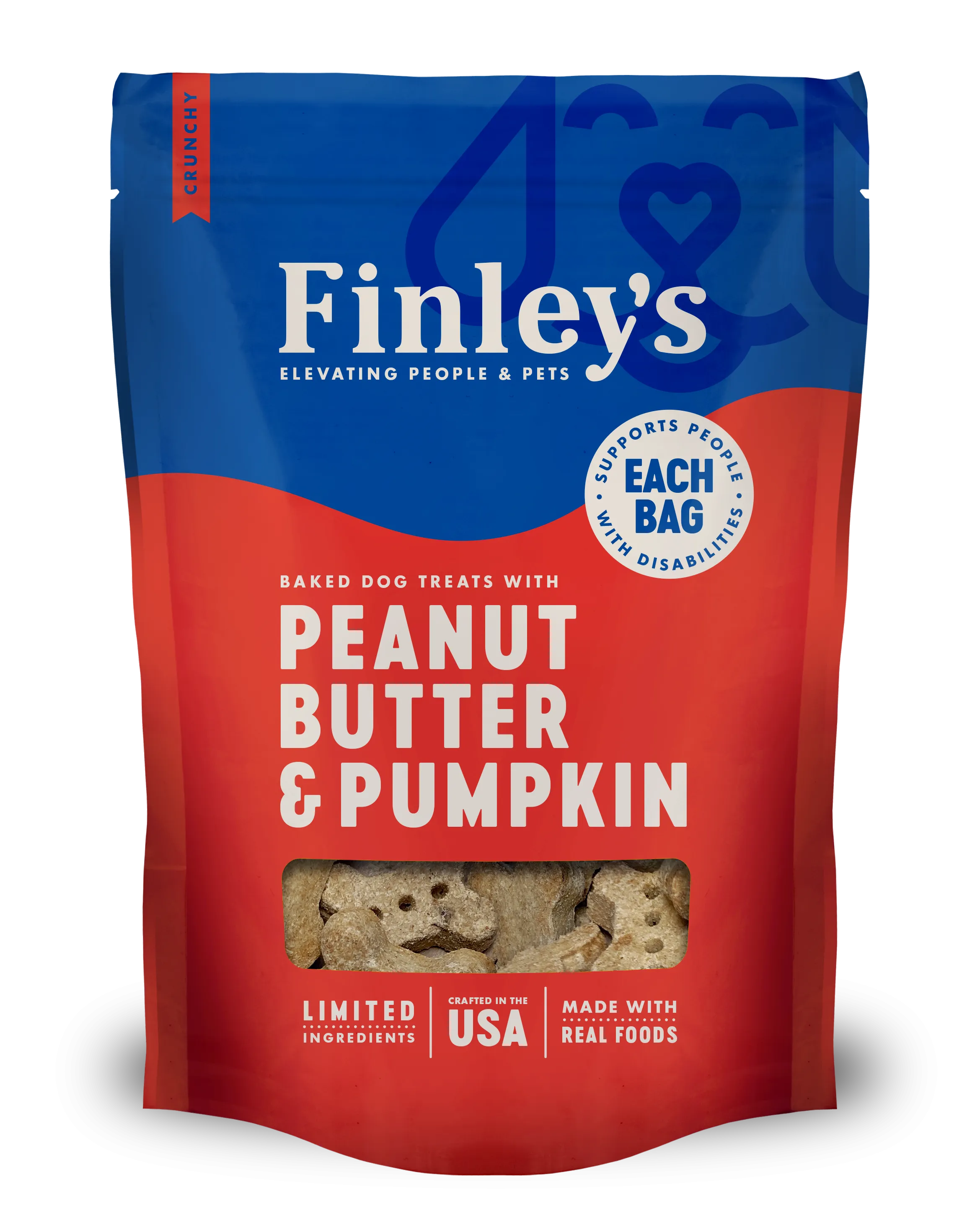 Finley's Peanut Butter Pumpkin Crunchy Biscuits