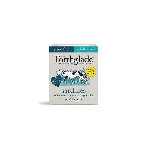 Forthglade Adult Grain Free With Sardines & Vegetables 18 x 395g