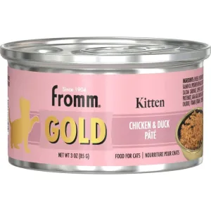 Fromm Kitten Gold Chicken & Duck Pate Wet Cat Food 3oz