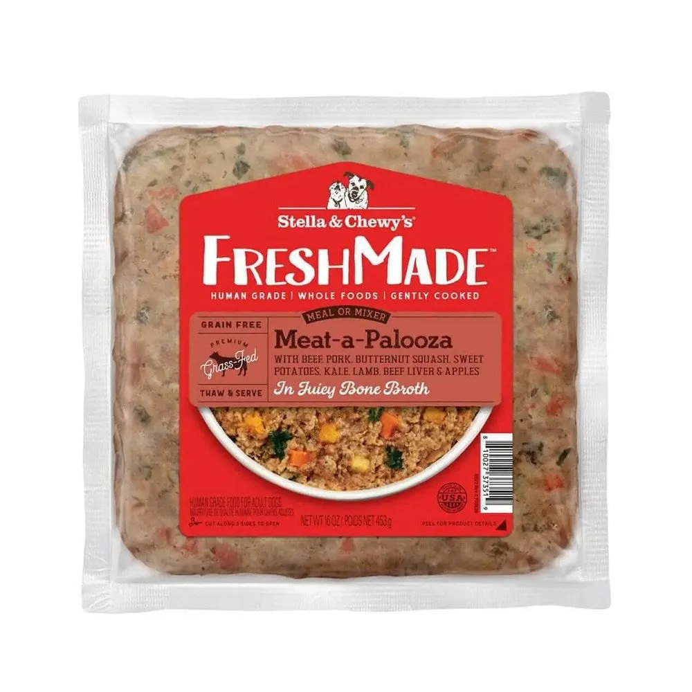 Frozen FreshMade Meat-a-Palooza Dog Food