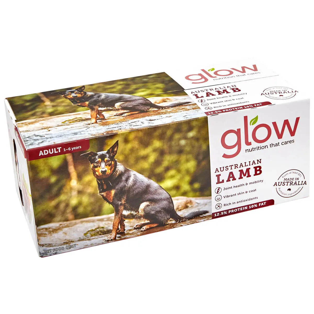 Glow Adult Australian Lamb Raw Dog Food 2.72kg