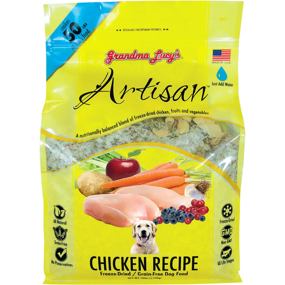 Grandma Lucy's Artisan Chicken Freeze Dried Dog Food