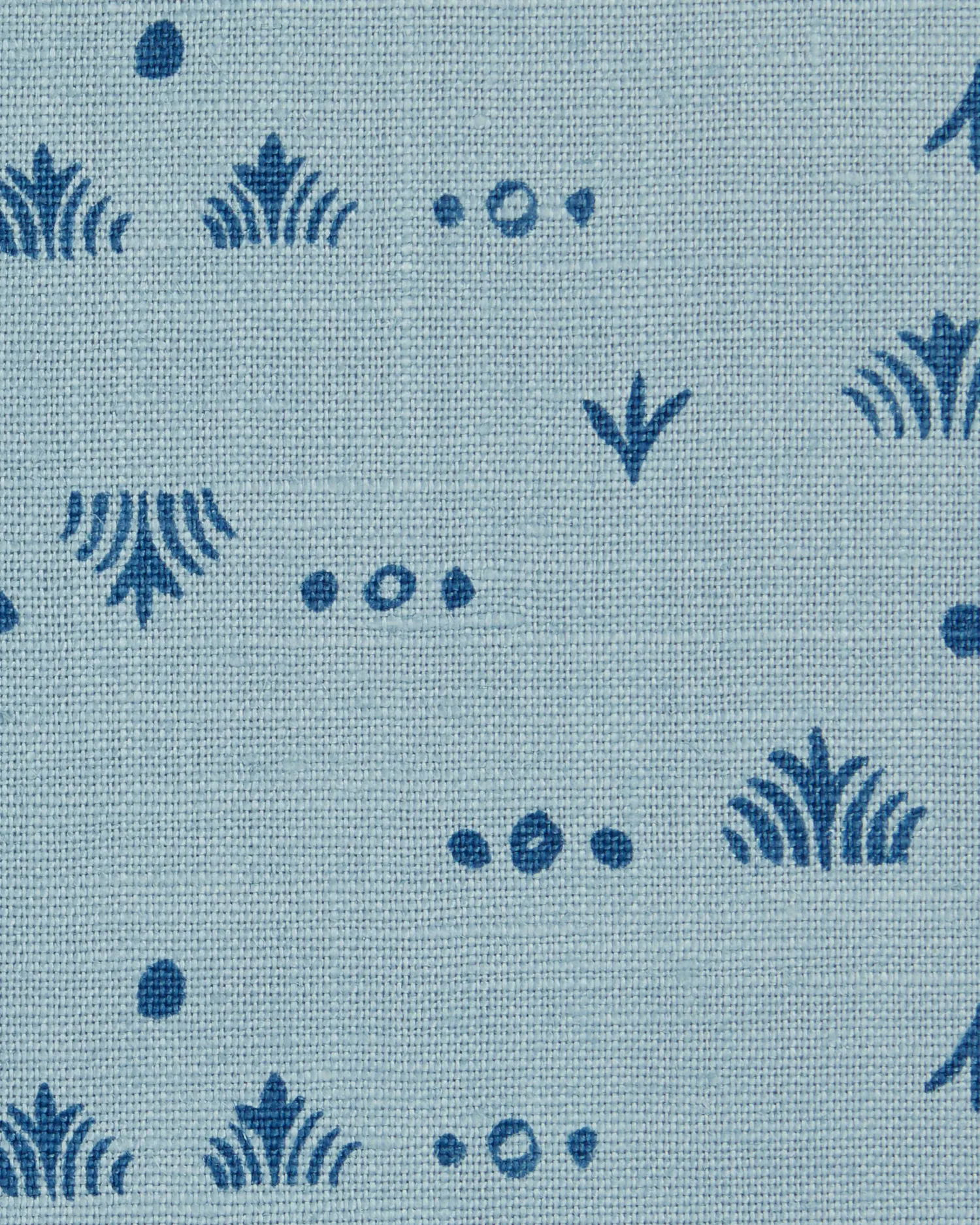 Grass Fabric in Ocean Blue