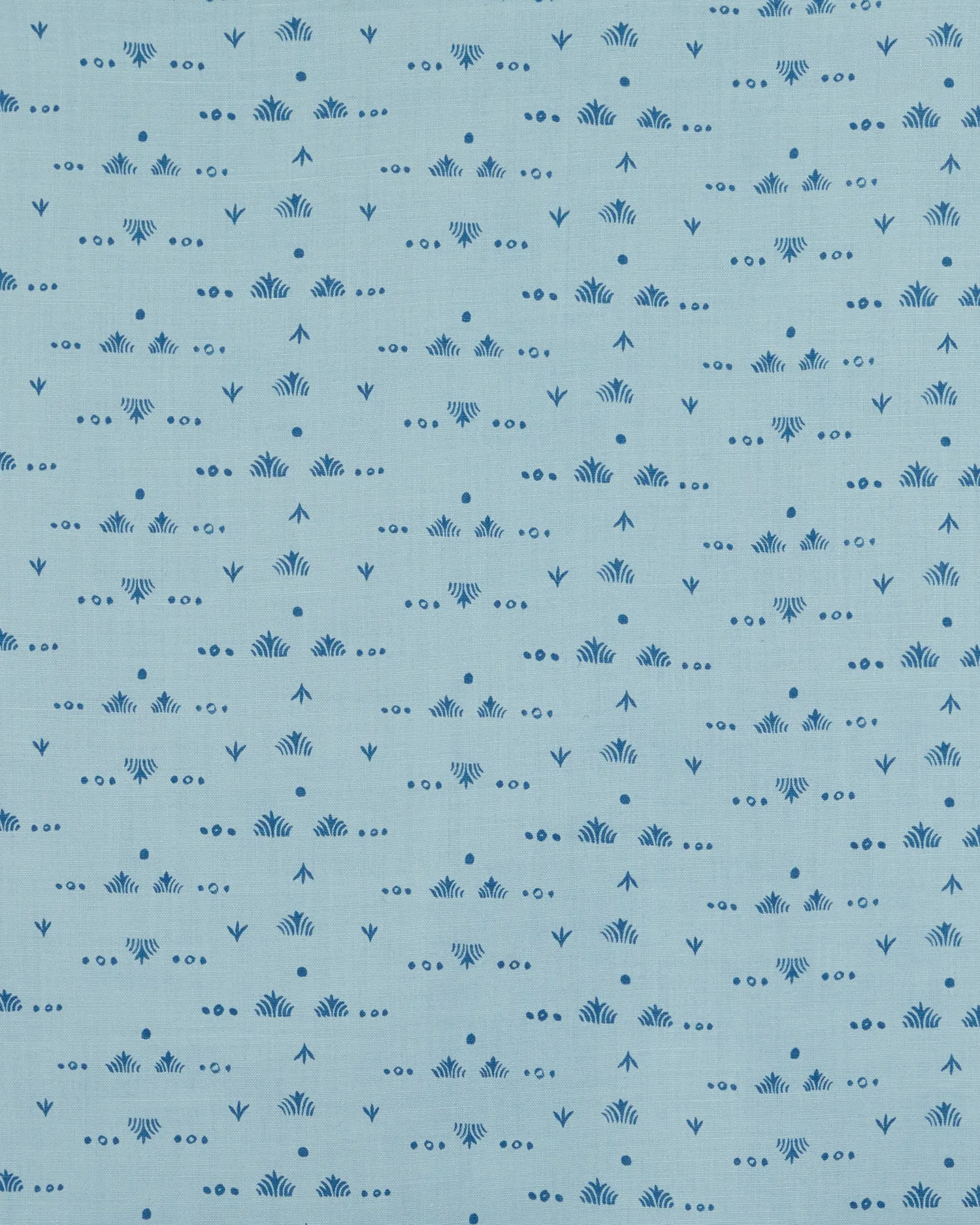 Grass Fabric in Ocean Blue