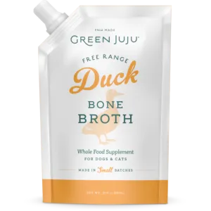 Green Juju Dog/Cat Bone Broth Duck 20oz