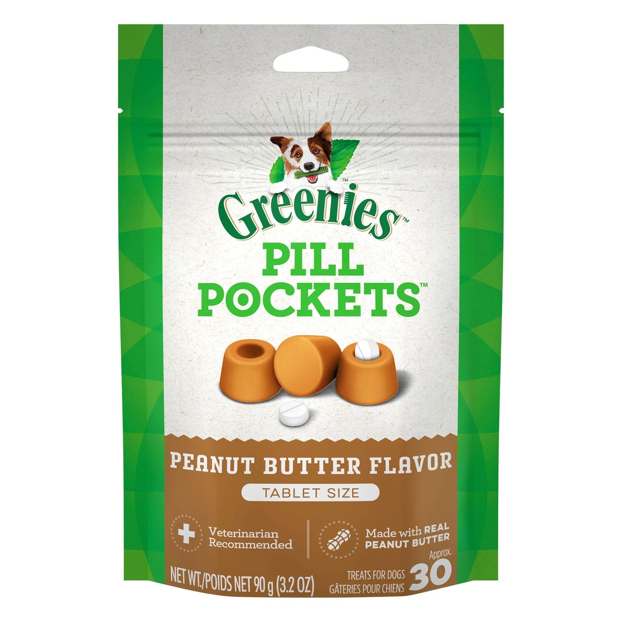 Greenies Pill Pockets Dog Treats for Tablets - Peanut Butter