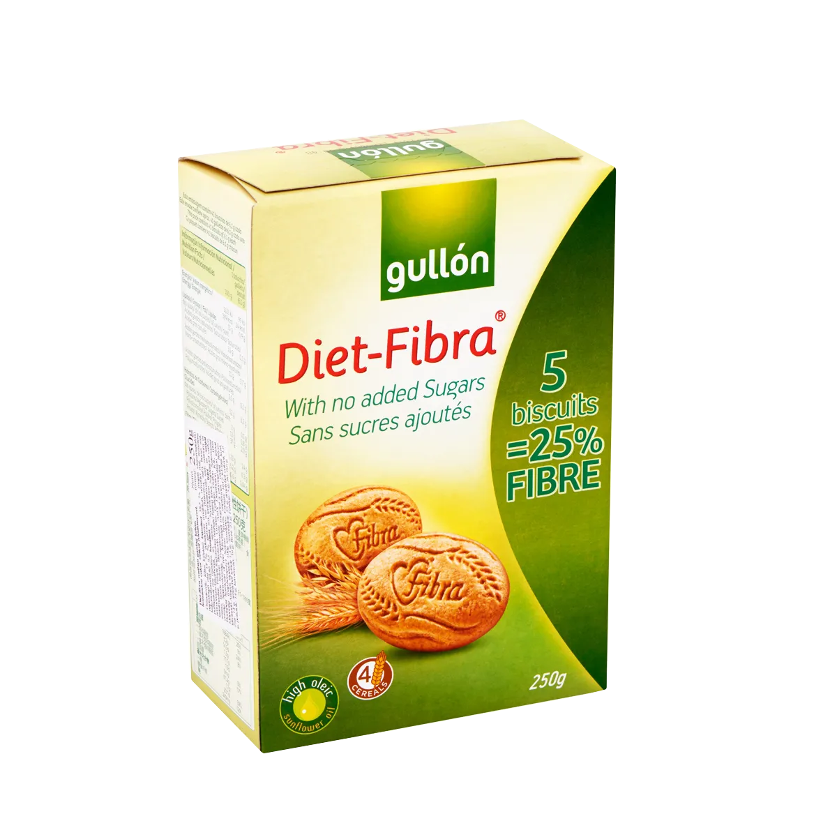 Gullon Sugar Free Diet-Fiber Biscuits 250g