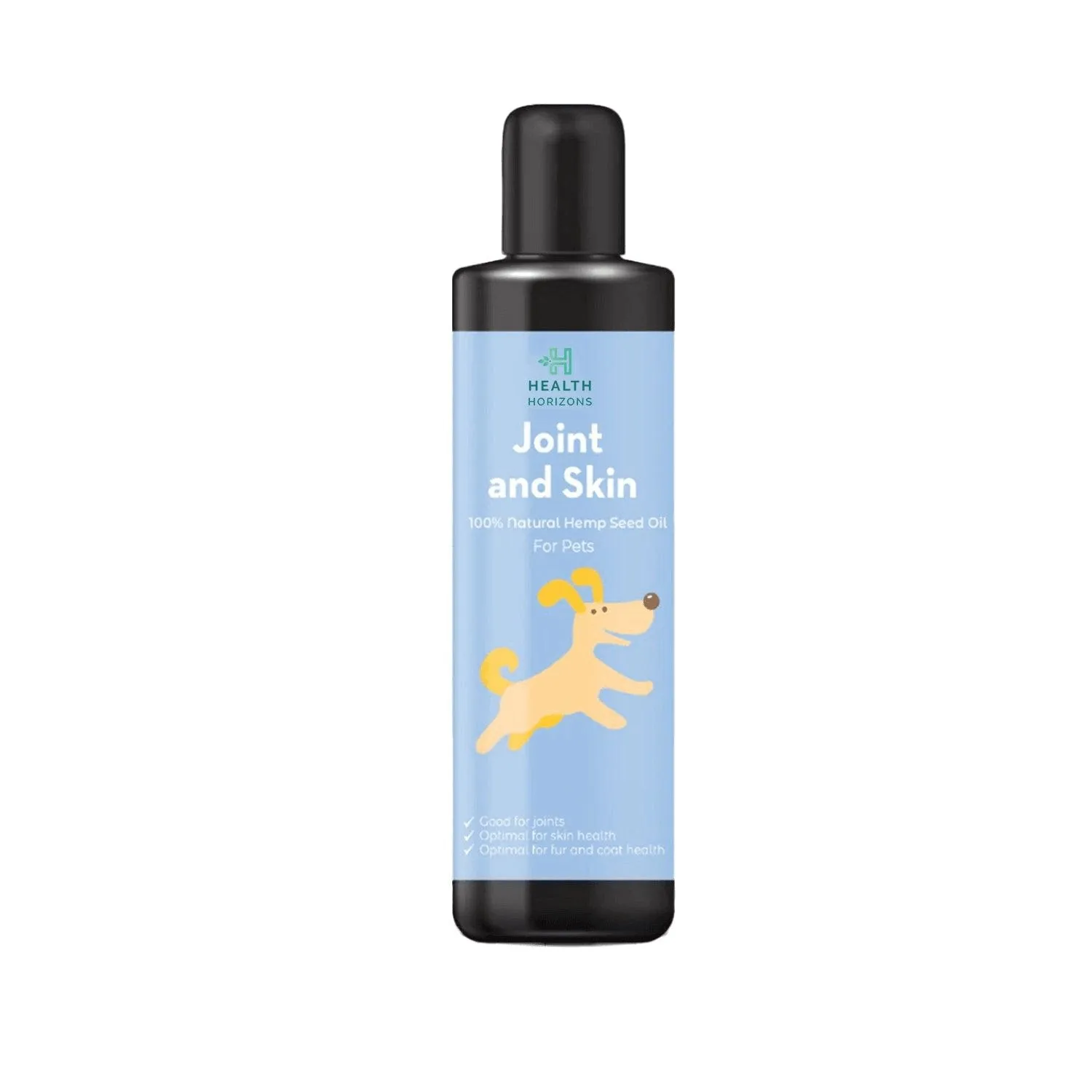 Health Horizons Joint & Skin Oil - Natural Hemp Seed Oil for Pets - 200ml