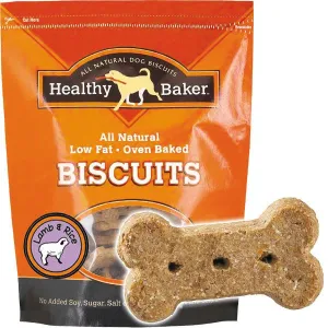 Healthy Baker Lamb And Rice Dog Biscuits 2LB