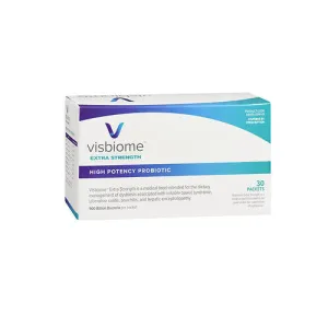 High Potency Probiotic Extra Strength 30 Packets By Visbiome