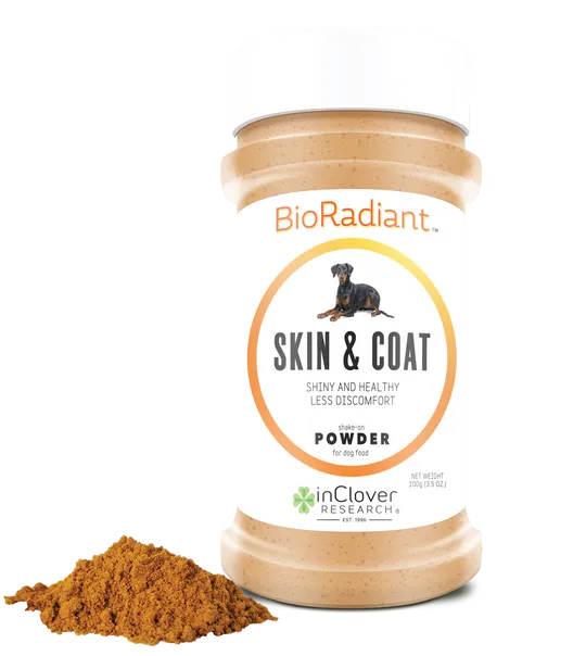 InClover BioRadiant Skin & Coat Powder For Dogs