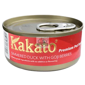 Kakato Simmered Duck w/ Goji Berries Canned Cat & Dog Food 70g