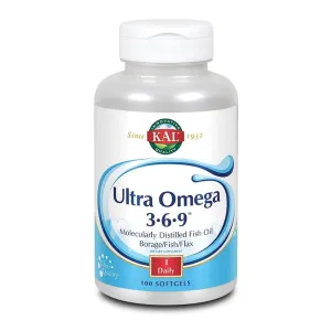 Kal Ultra Omega 3-6-9 100 Softgels