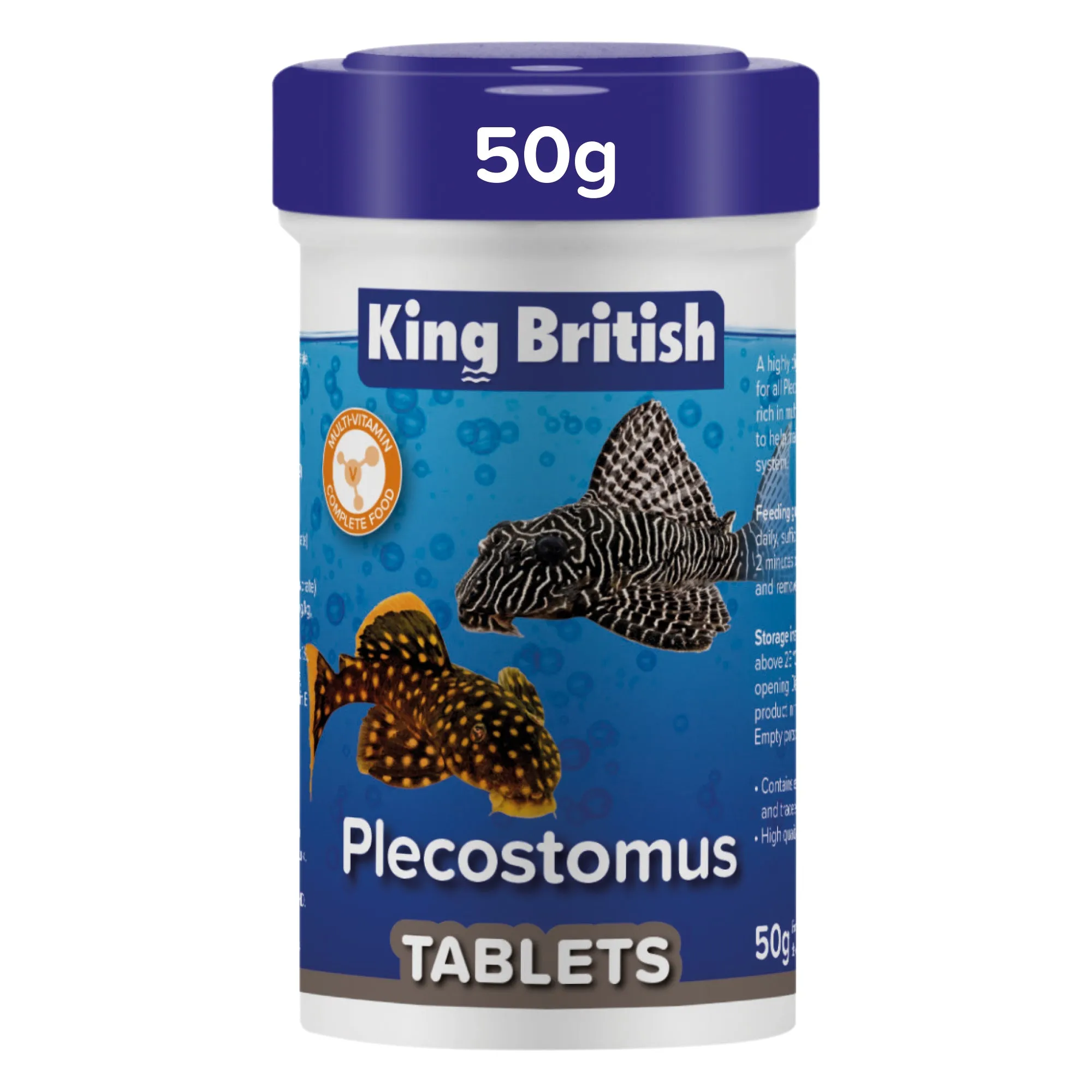 King B Plecostomus Tablets 6x50g