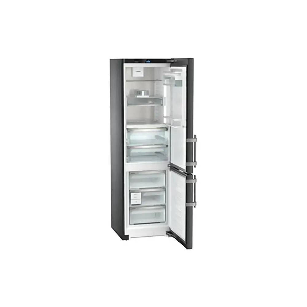 Liebherr CBNBSA5753 Prime 362 Litre Fridge Freezer with BioFresh and NoFrost, 59.7cm Wide - BlackSteel