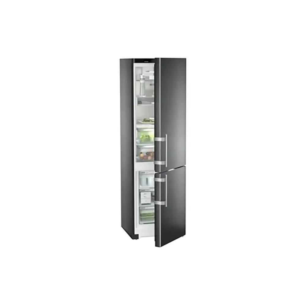 Liebherr CBNBSA5753 Prime 362 Litre Fridge Freezer with BioFresh and NoFrost, 59.7cm Wide - BlackSteel