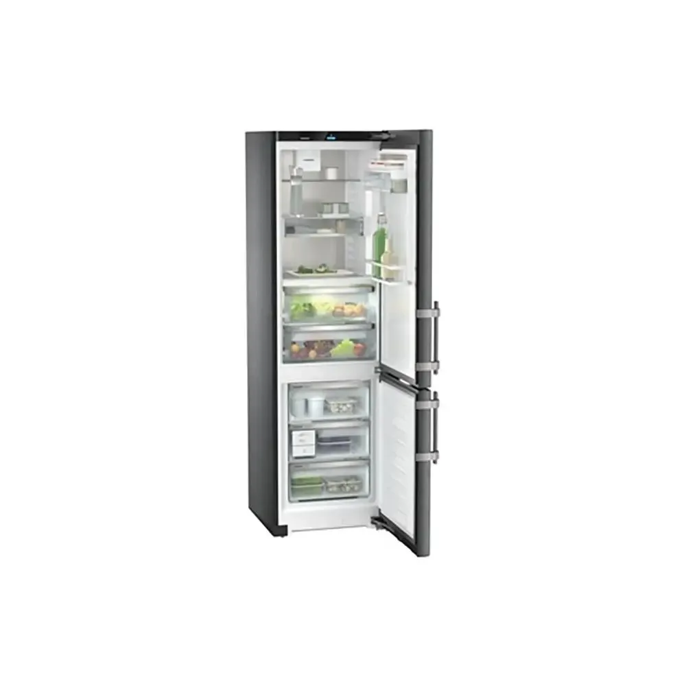 Liebherr CBNBSA5753 Prime 362 Litre Fridge Freezer with BioFresh and NoFrost, 59.7cm Wide - BlackSteel