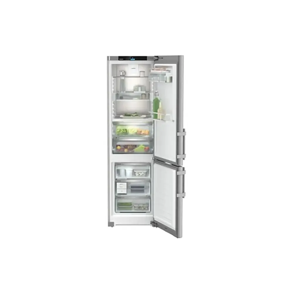 Liebherr CBNSDA5753 Prime 362 Litre Fridge Freezer with BioFresh and NoFrost, 59.7cm Wide - Silver