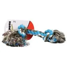 Mammoth Flossy Chews Bone Rope Chew for Dogs, Multicolor