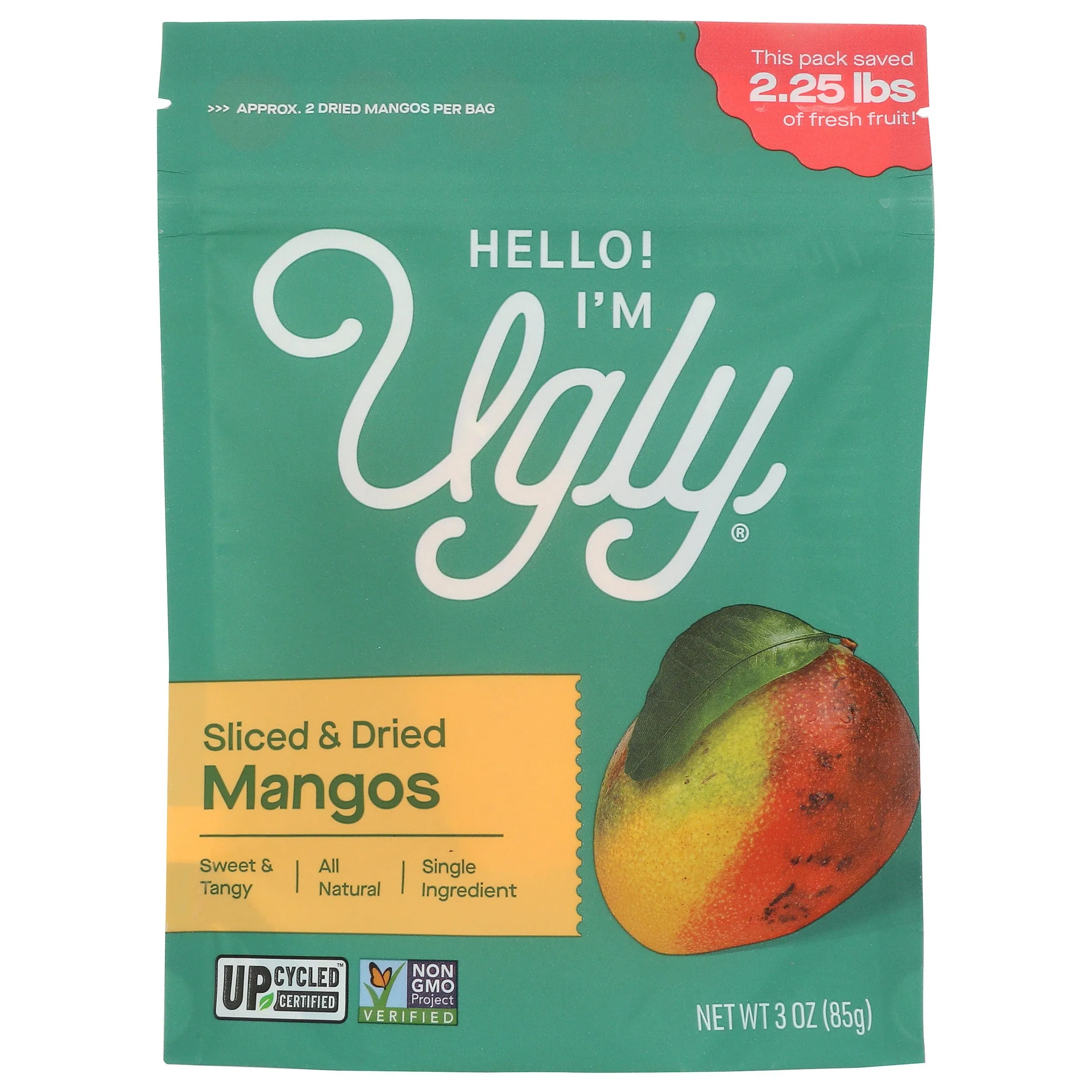 Mangos - Dried Fruit 3 Oz. (Sliced)