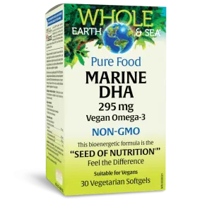 Marine DHA Vegan Omega-3, Whole Earth & Sea