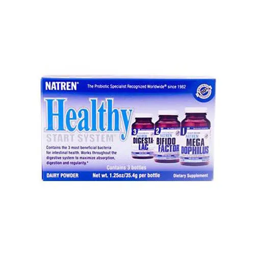 Natren Healthy Start System With Dairy - 1 Pack