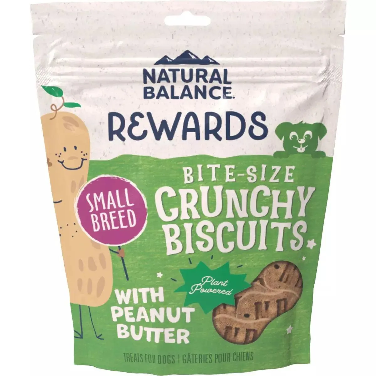 Natural Balance Peanut Butter Crunchy Biscuits Dog Treats