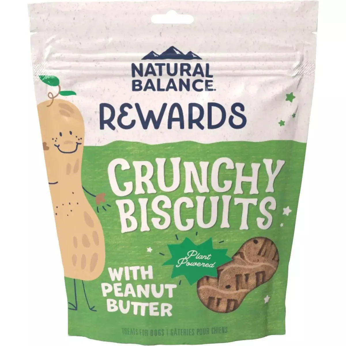 Natural Balance Peanut Butter Crunchy Biscuits Dog Treats