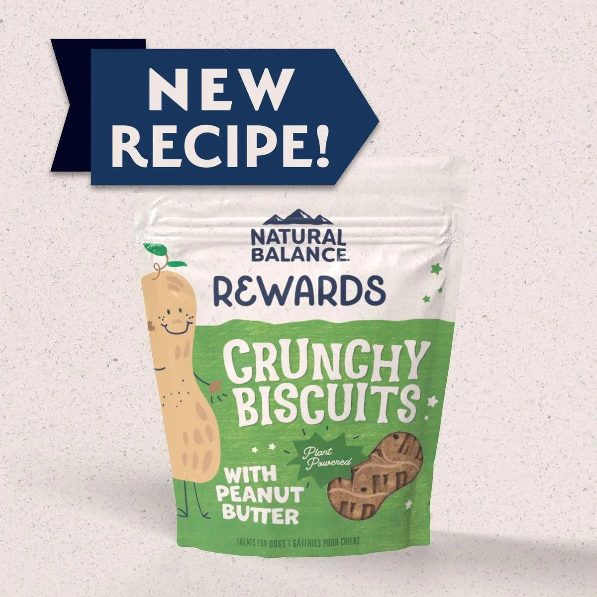 Natural Balance Peanut Butter Crunchy Biscuits Dog Treats