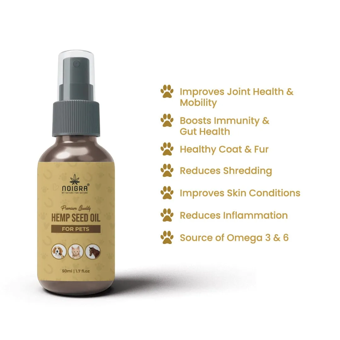 Noigra Pet Hemp Seed Oil (50ml)