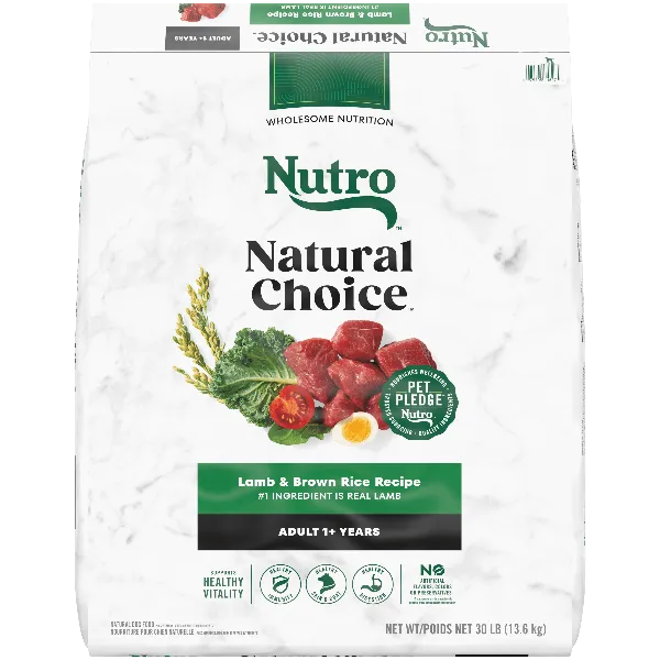 Nutro Natural Choice Lamb & Brown Rice Adult Dry Dog Food