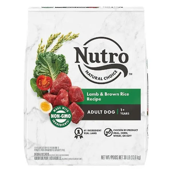 Nutro Natural Choice Lamb & Brown Rice Adult Dry Dog Food